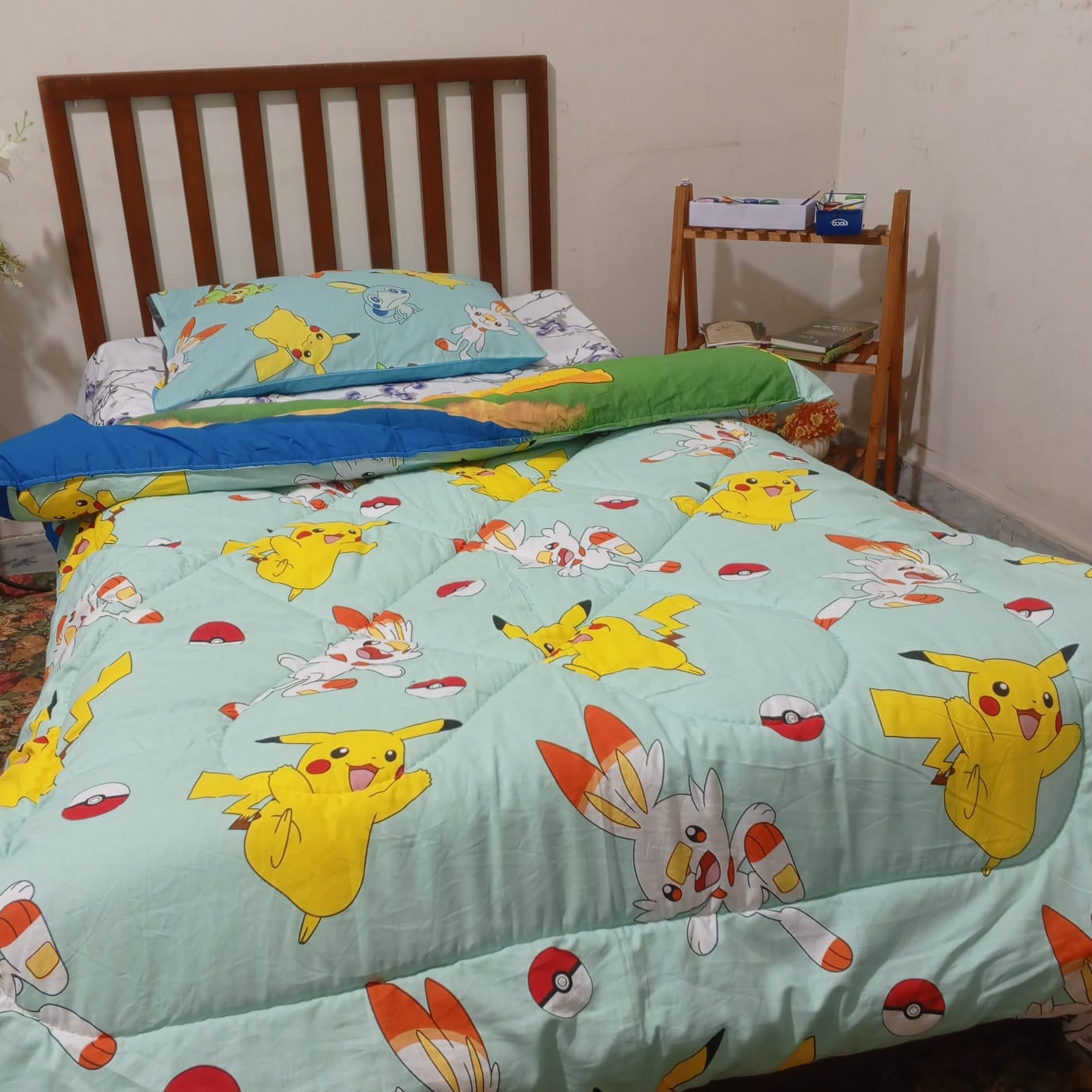 Pokémon Adventure & Comfort Quilt With Green Edition