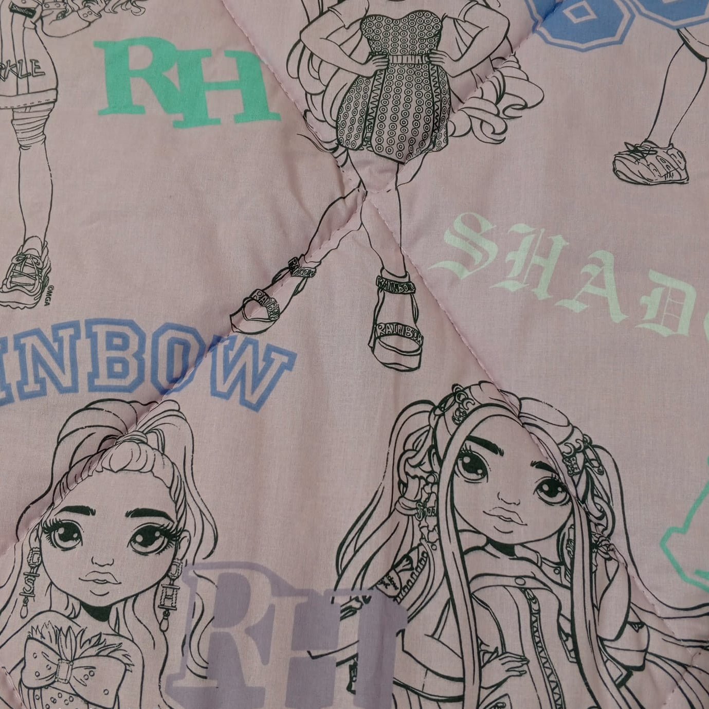 Rainbow Shadow Doll Quilt Ready To Sleep – Midnight Comfort Edition - Elore